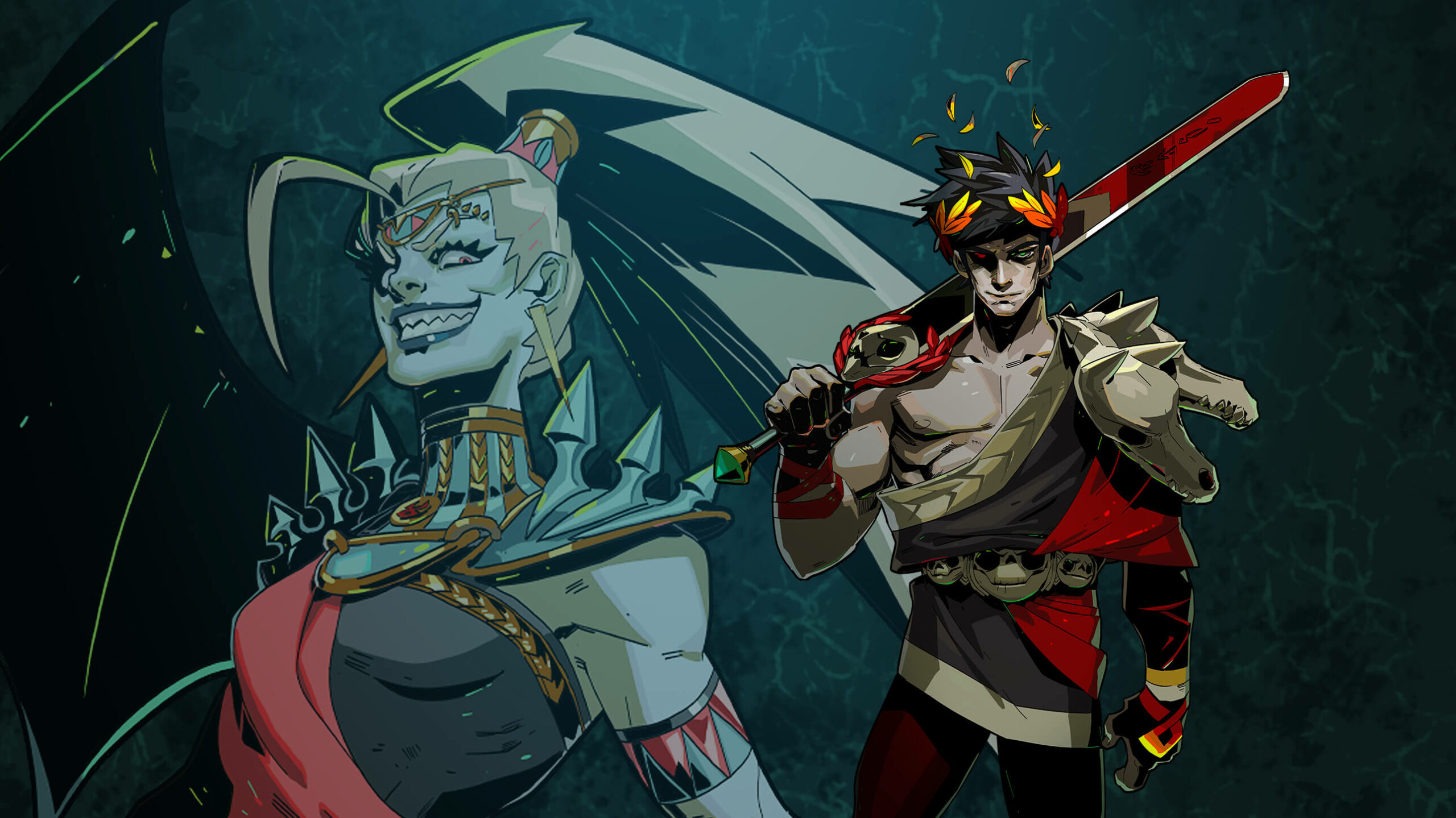 A still from the video game, Hades, featuring the main character Zagreus and one of the game's enemies, Alecto. The game was a big winner at the BAFTA video games awards, and, featuring a bisexual main character, a great sign for diversity in the games industry.